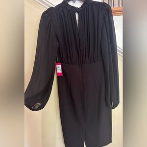 Vince Camuto cocktail dress!! Black!! New with tags!